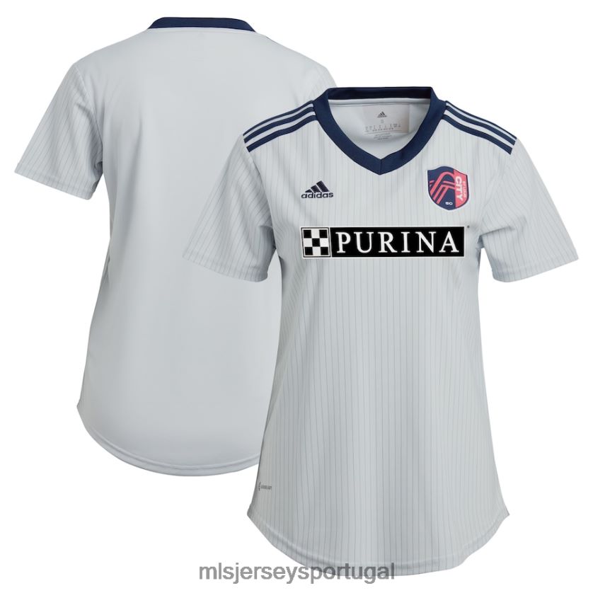 camisa rua. louis city sc adidas grey 2023 the spirit kit replica jersey mulheres MLS Jerseys T2BX4487